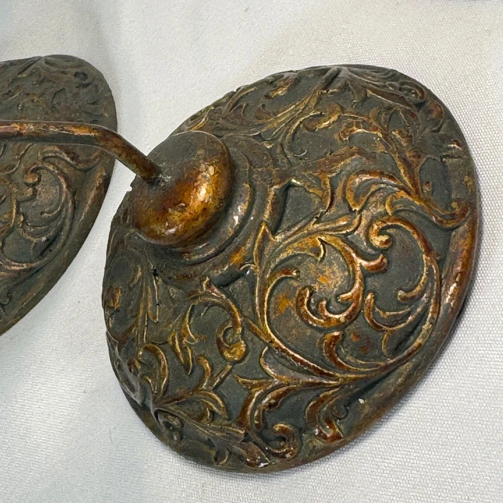 Sullivans Ornament Display Stands Set of 3 Bronze Filigree Base PR1913 9.5in